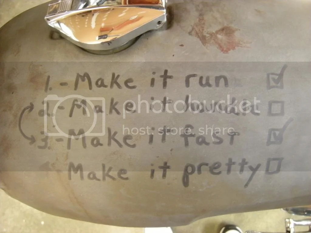 Bike build withdrawls