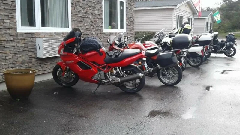 Cabot Trail in bad weather