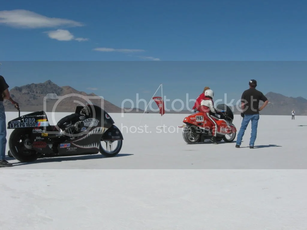 Nortons running in BUB Speed Trials at Bonneville next week