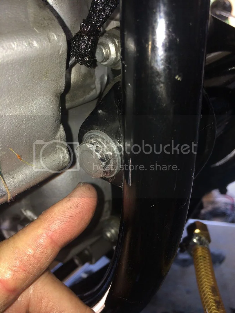 Allen Front Engine Plate Bolt,