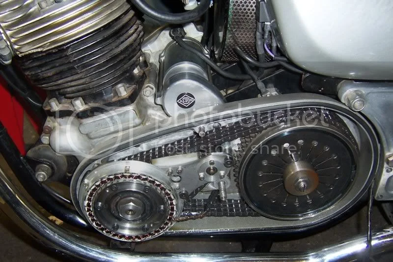 Alton Electric Starter Conversion On Show at Stafford (UK)