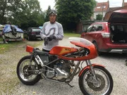 My first ride on the Sunburst