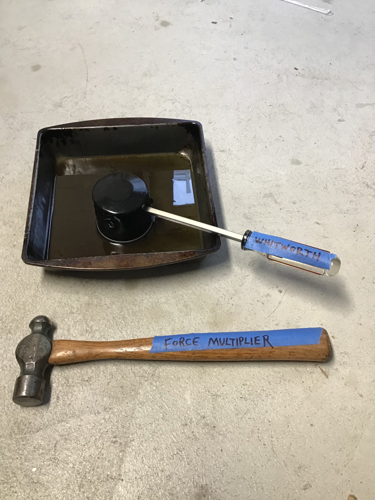 Genuine Whitworth oil filter wrench ( spanner)