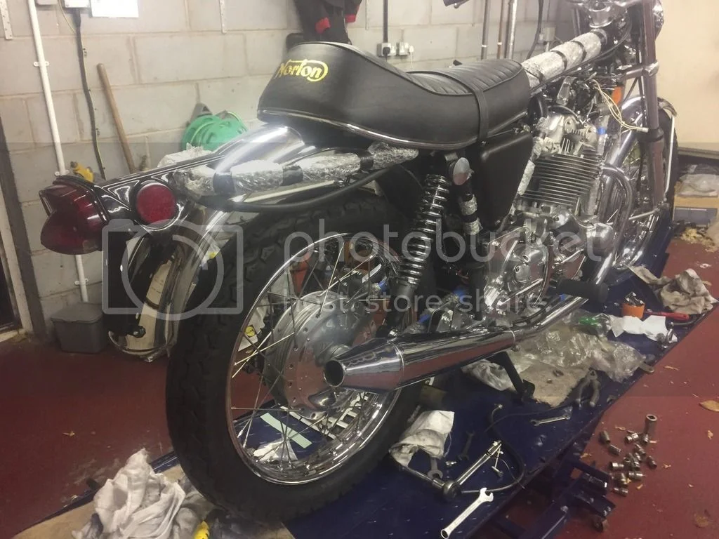 Marks Norton Commando Rebuild