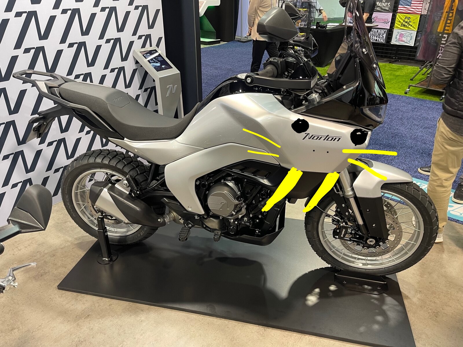 Norton actually has new motorcycles in the USA