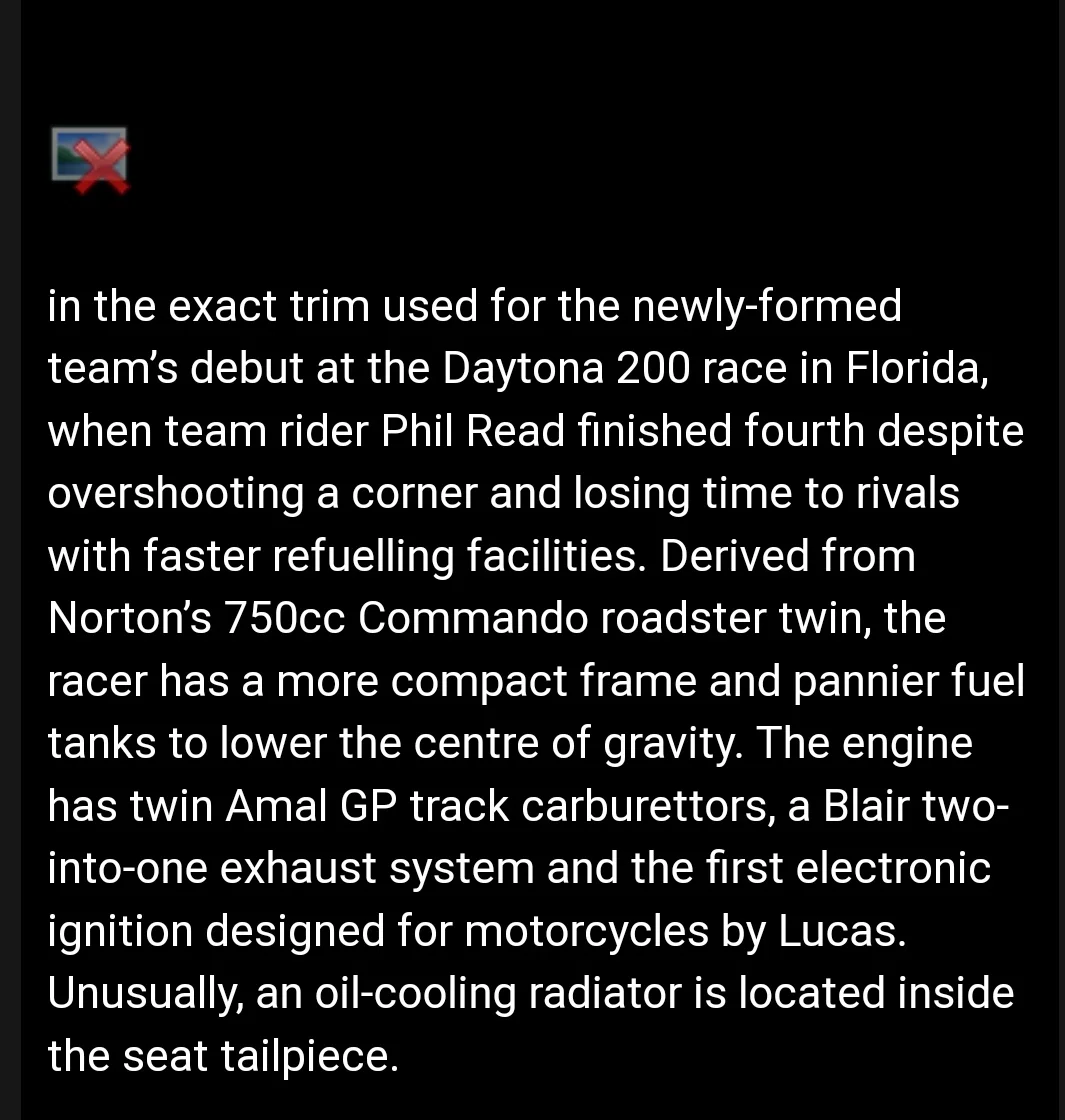 JPN 750 Daytona Question