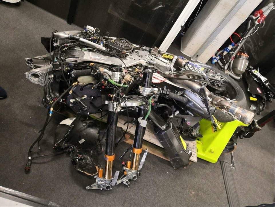 Austrian GP crash