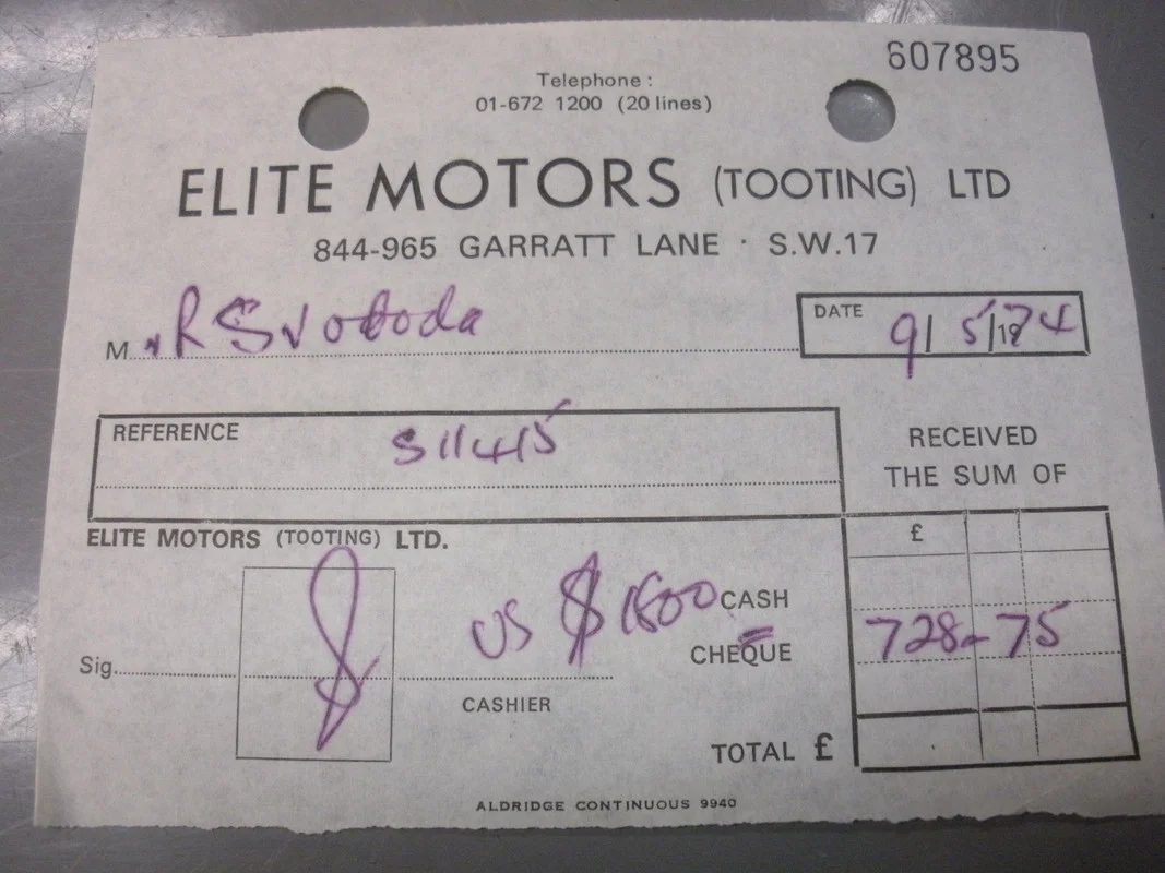 Elite Motors London - Decal