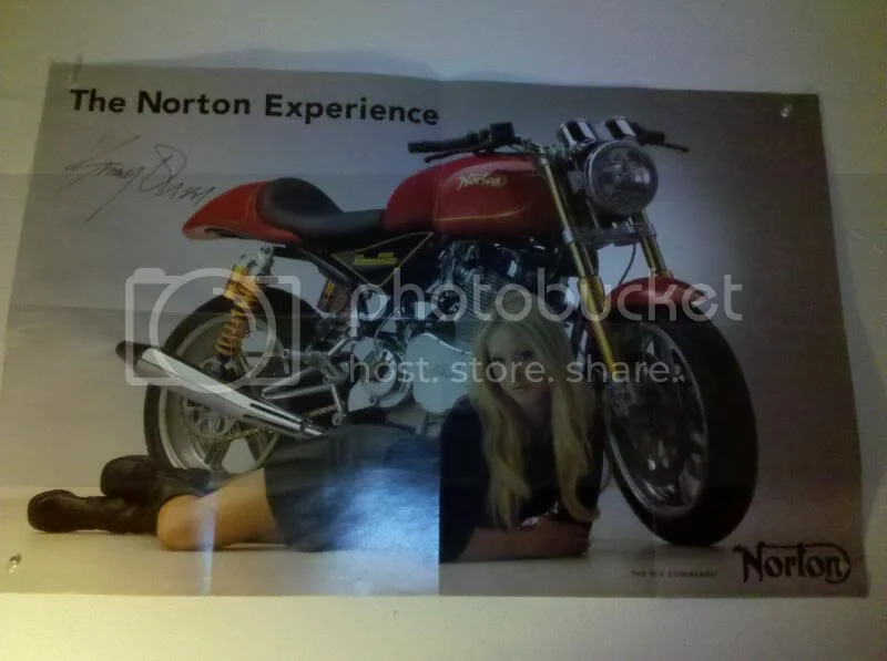 A couple of old 952 Commando posters