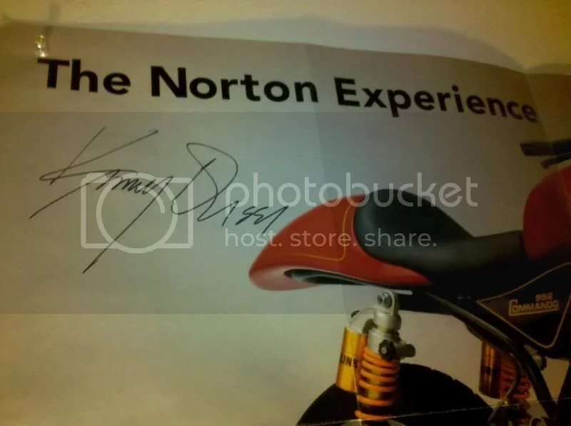 A couple of old 952 Commando posters