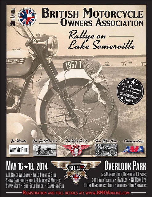 TEXAS - BRITISH MOTORCYLE RALLYE