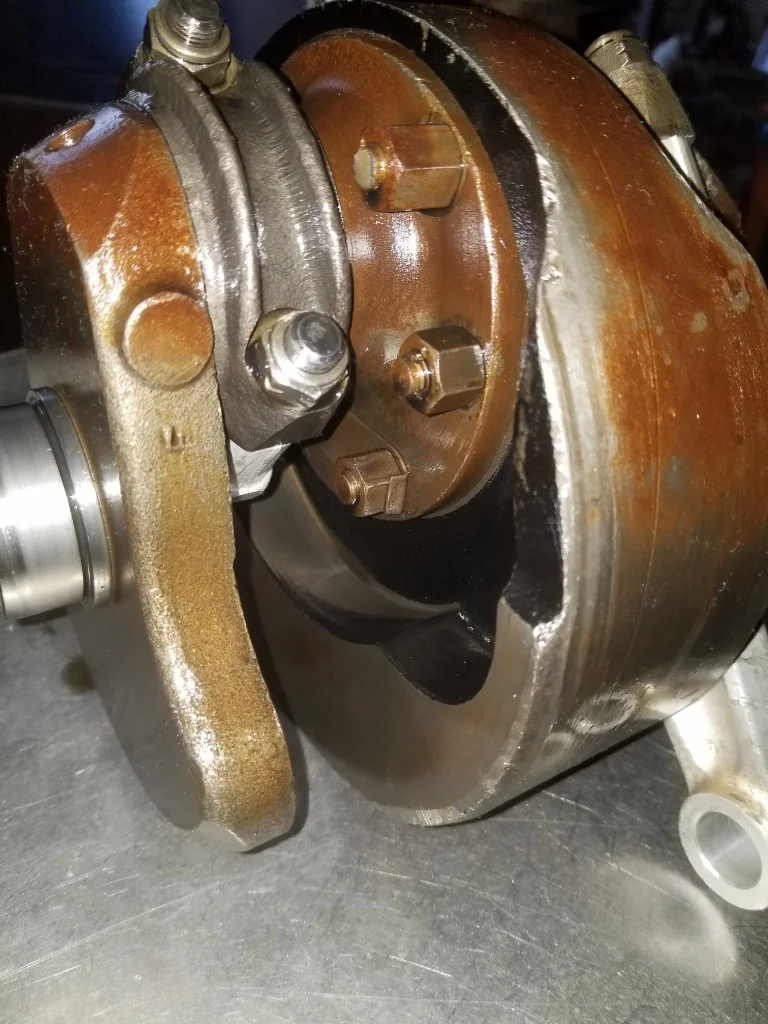 Flywheel  casting # 064263