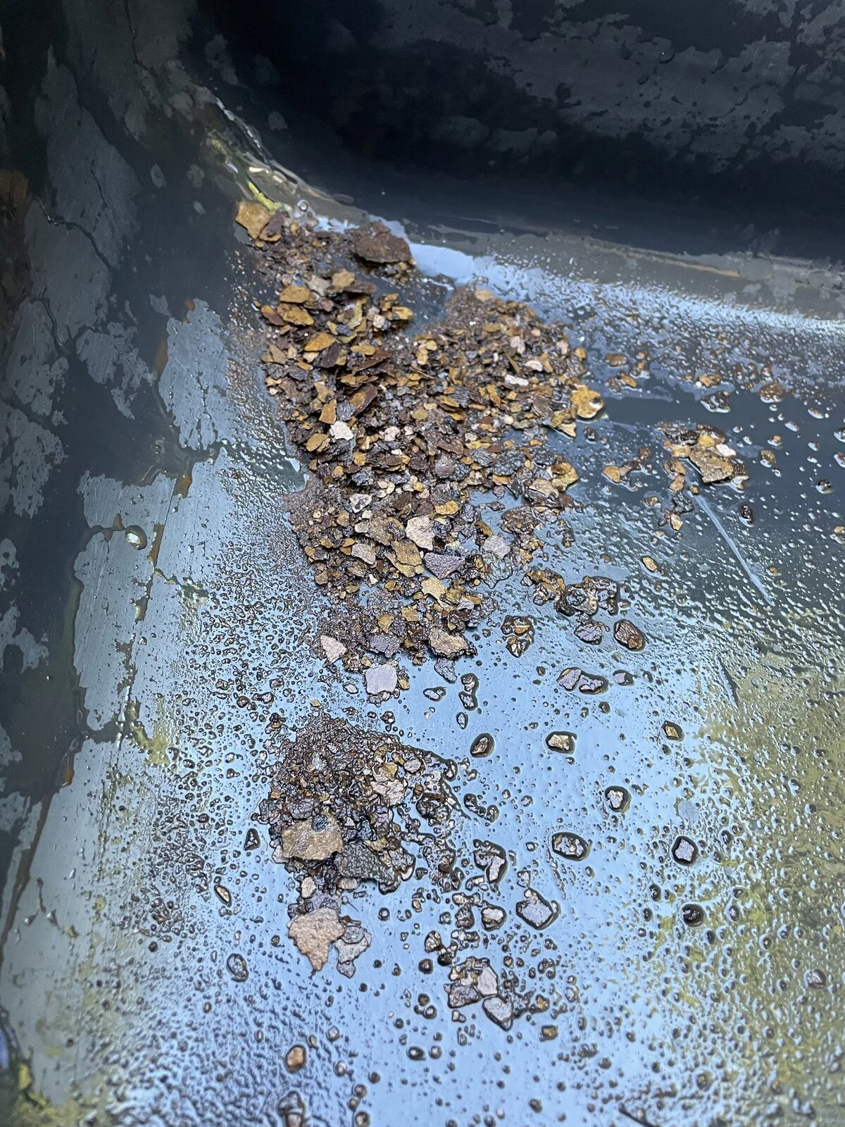 Rusty bike fuel tanks