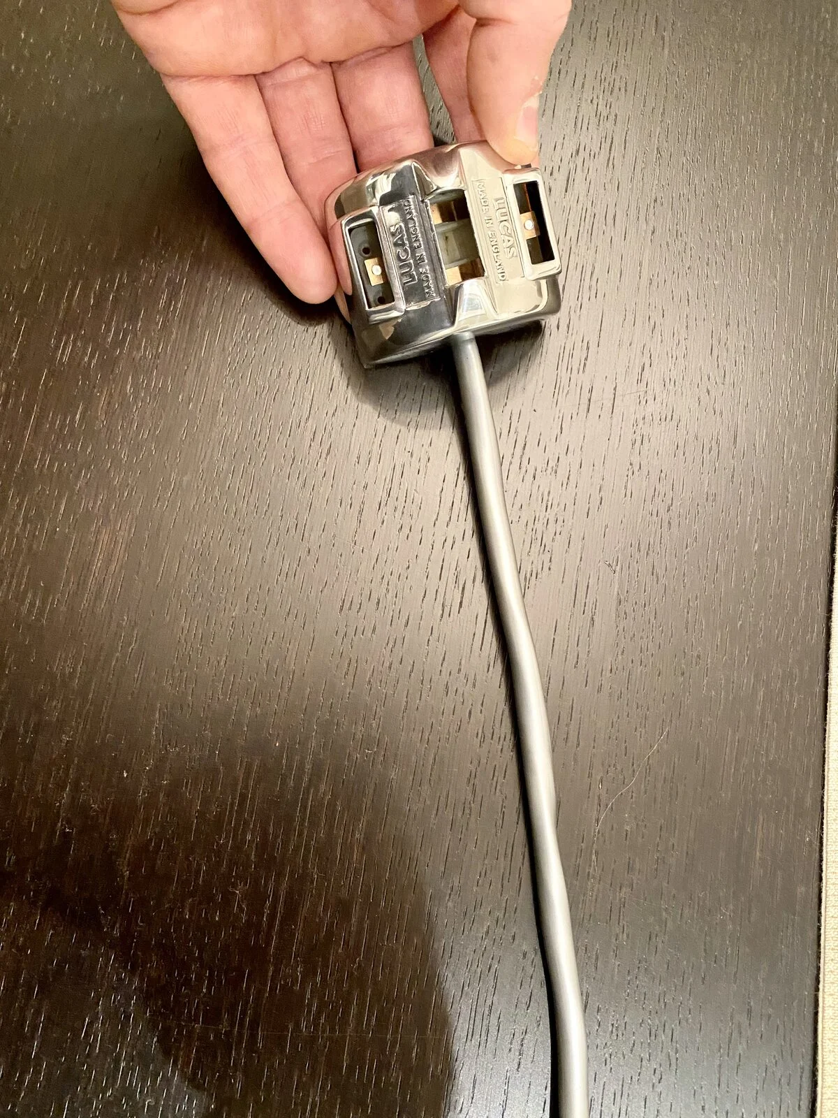 Wiring and grey sleeving