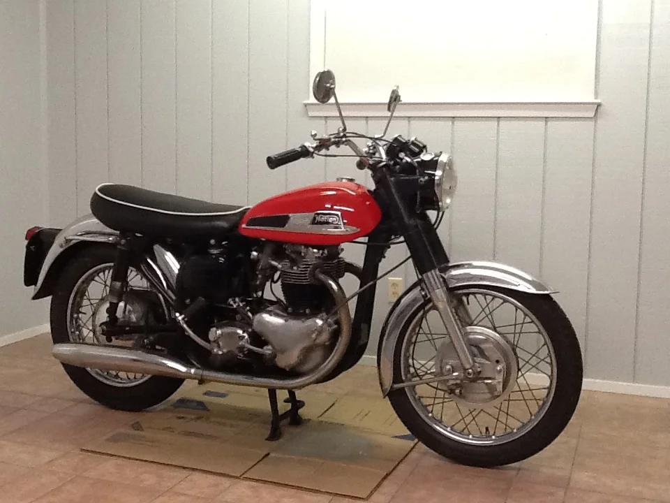 I need a Norton front fender / mudguard pre -1964 for 7" wide forks