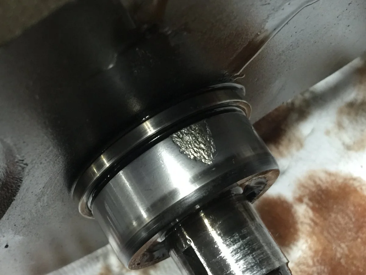 What are the warning signs that the main bearings may be on their way out?