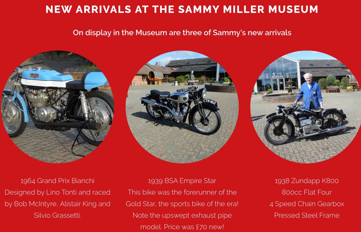 Sammy Miller Motorcycle Museum - 24 June 2018