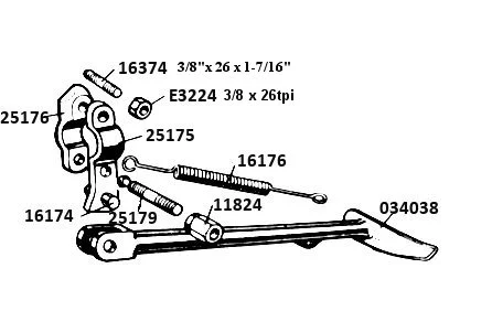 Prop up my bike.  Length of P11 kickstand is 10 inches?