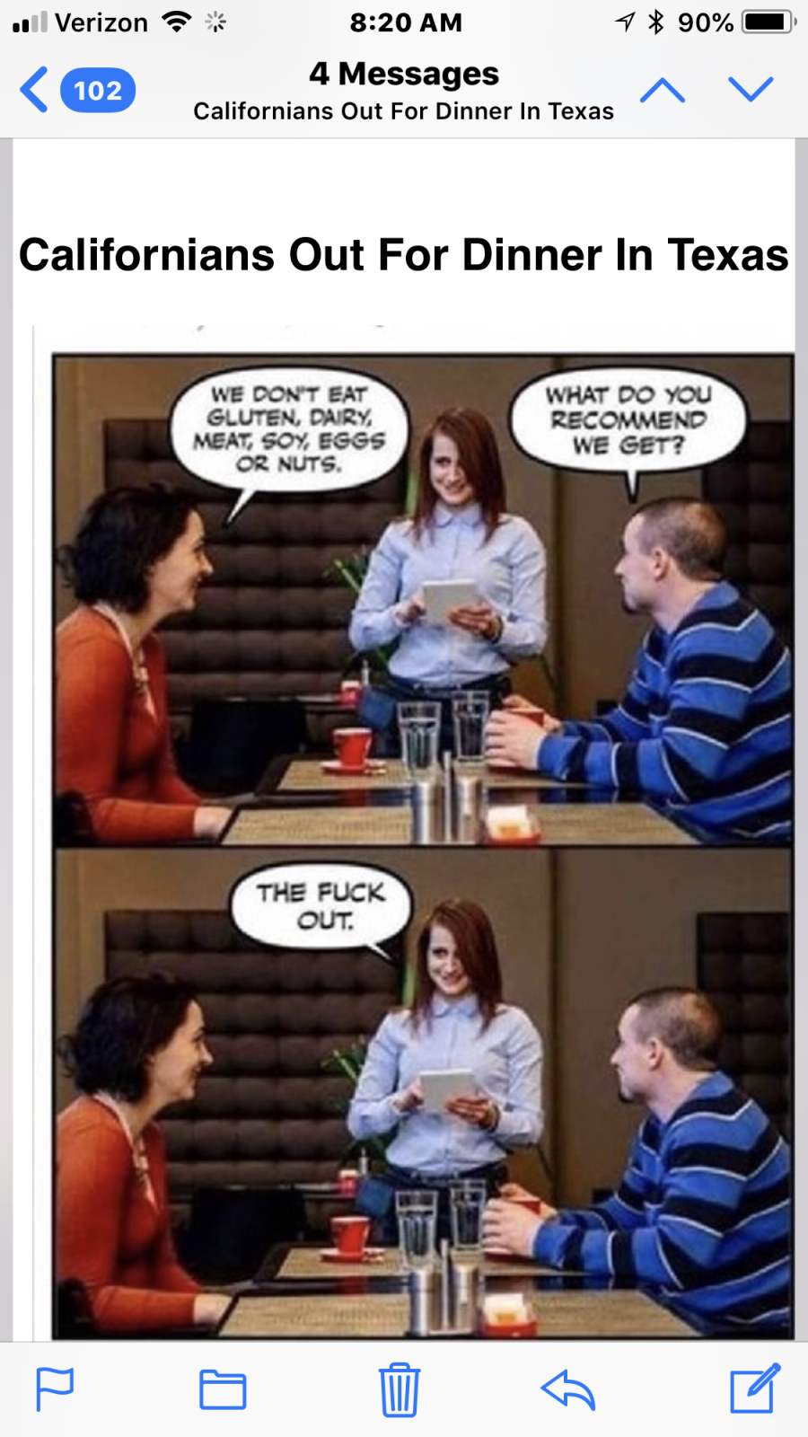 Post your jokes and humor here.