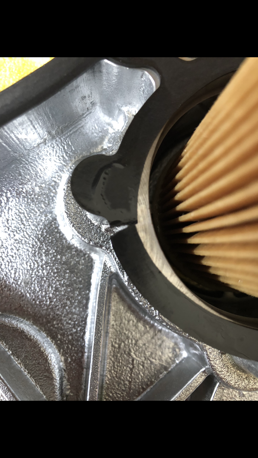 Pressure release valve on a 961