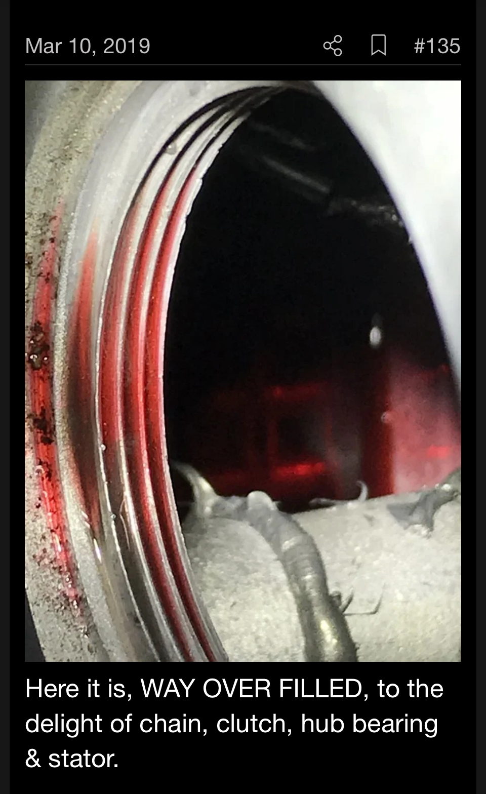 Oil or grease clutch centre bearing?