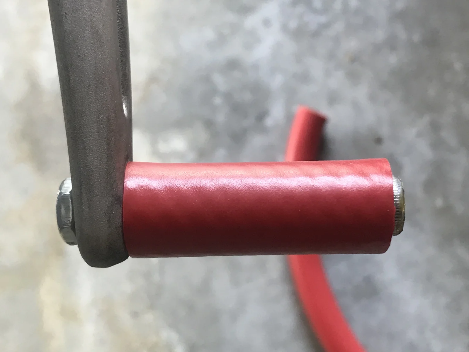 Shift lever fell off while down shifting.