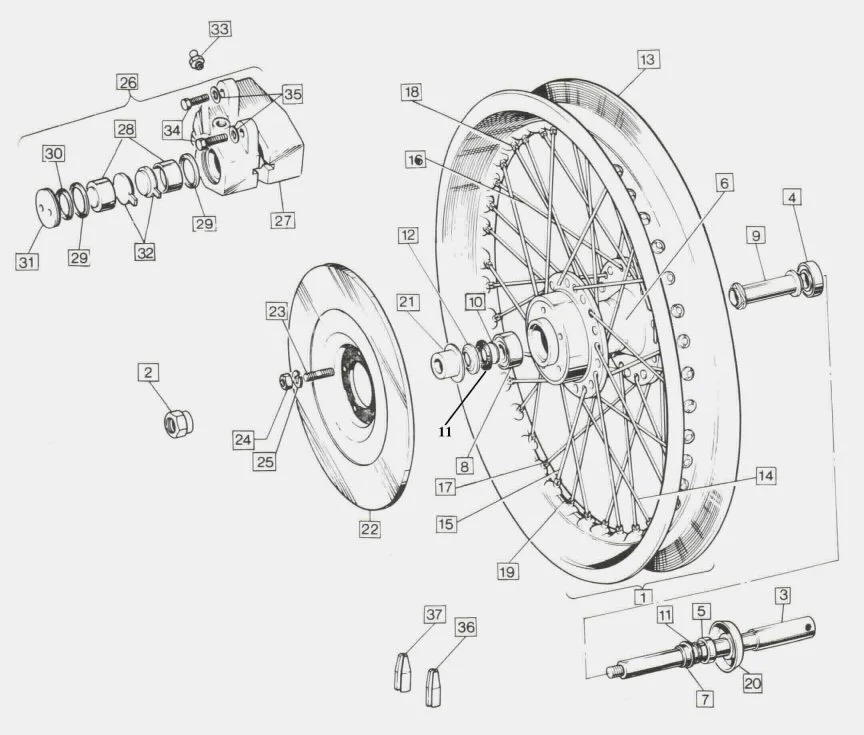 Front wheel play Access Norton