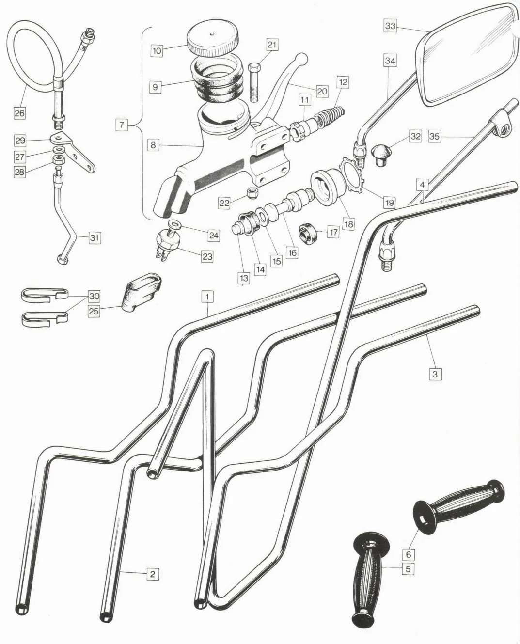 twin leading front brake sheath stopper
