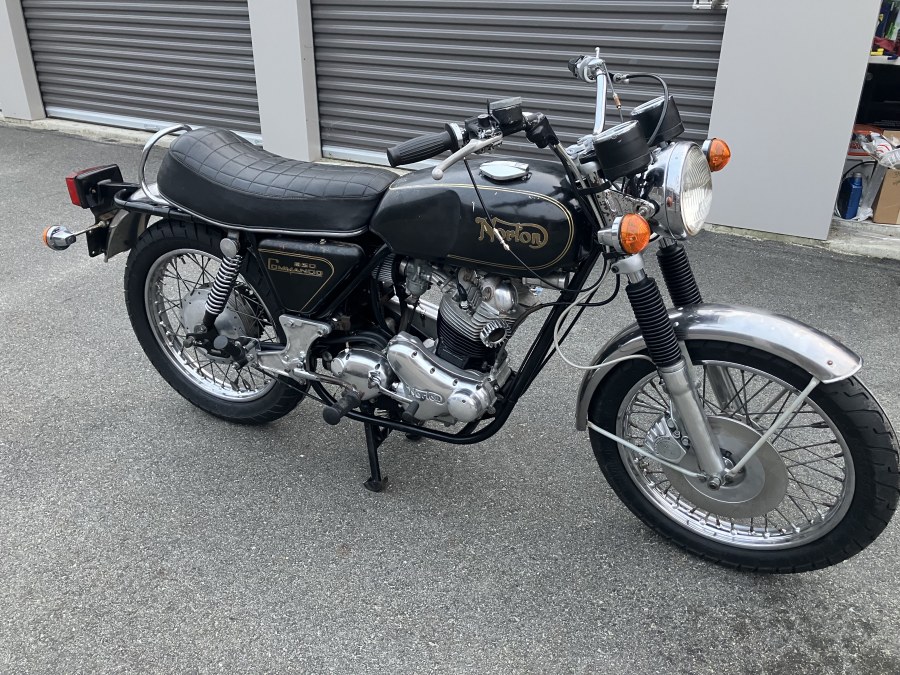 1974 Commando 850 Barn Find