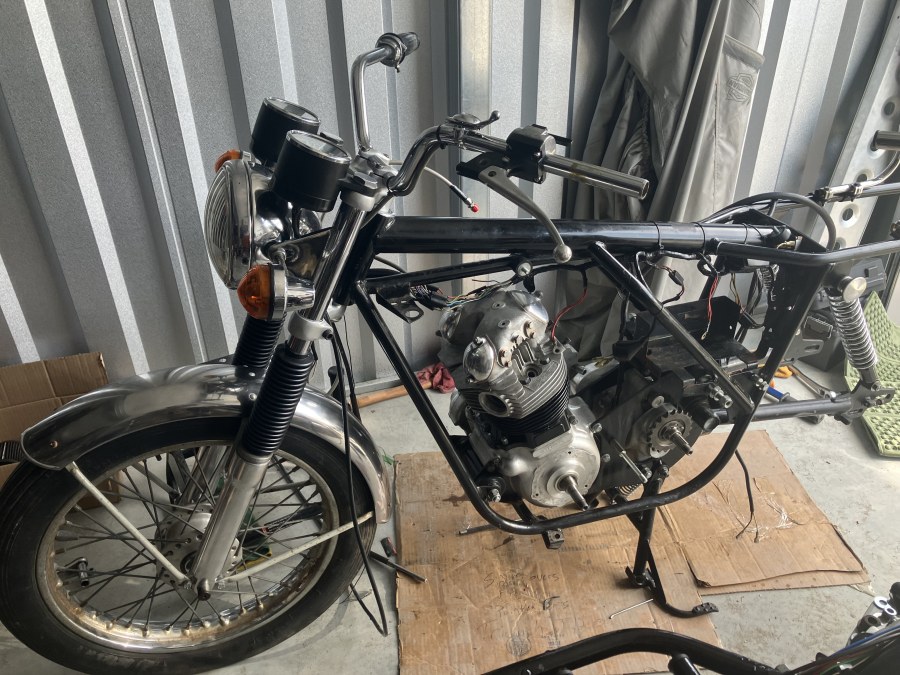 1974 Commando 850 Barn Find