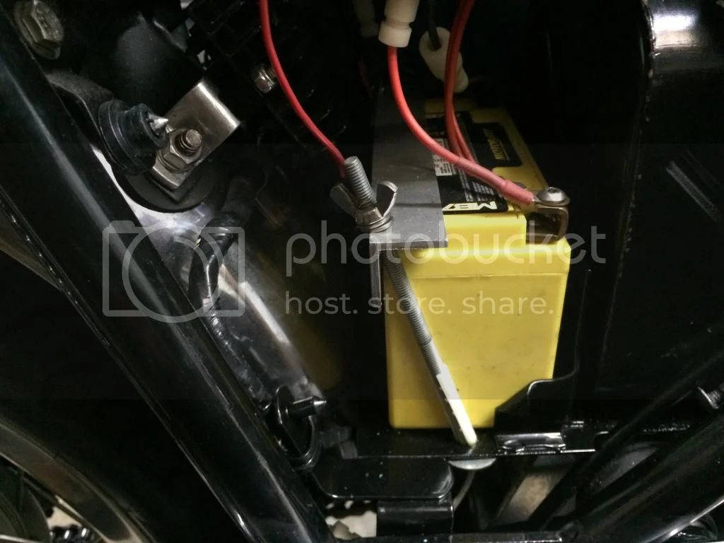 Battery hold down Access Norton