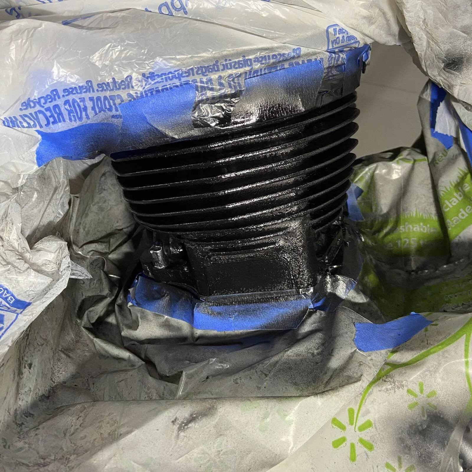 Painting Barrel In Situ