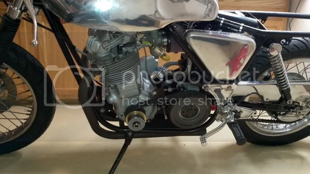 mystery piece in a long owned belt drive setup