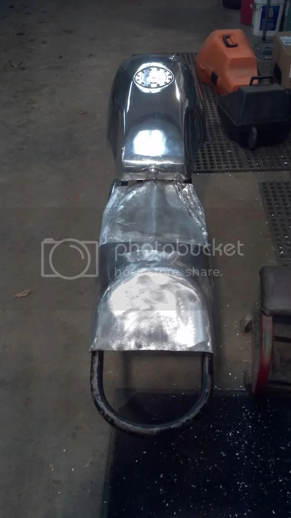 Now going custom with alloy bodywork!!