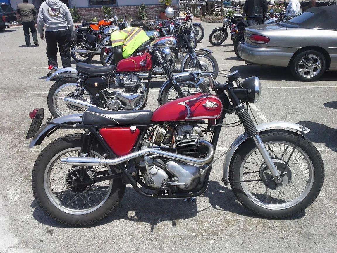 some bike photos fom the BSAOC Moto Marin ride