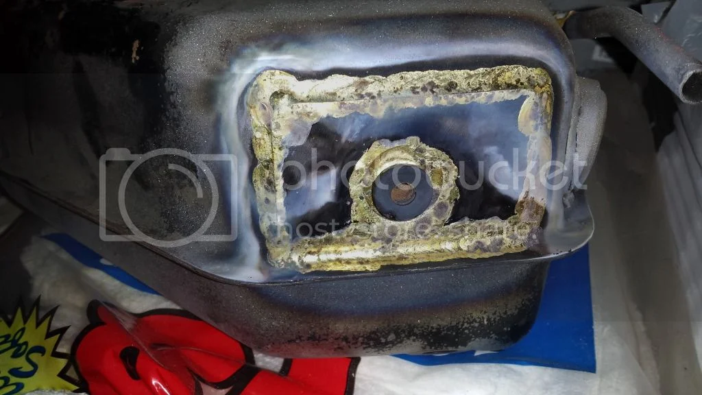 Oil tank repairs... let's see 'em