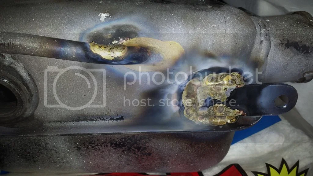 Oil tank repairs... let's see 'em