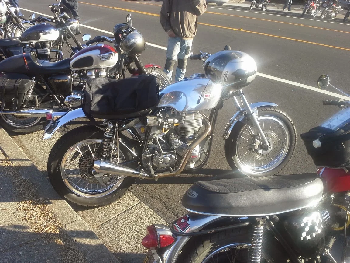 some photos from the BSAOCNC all British ride...