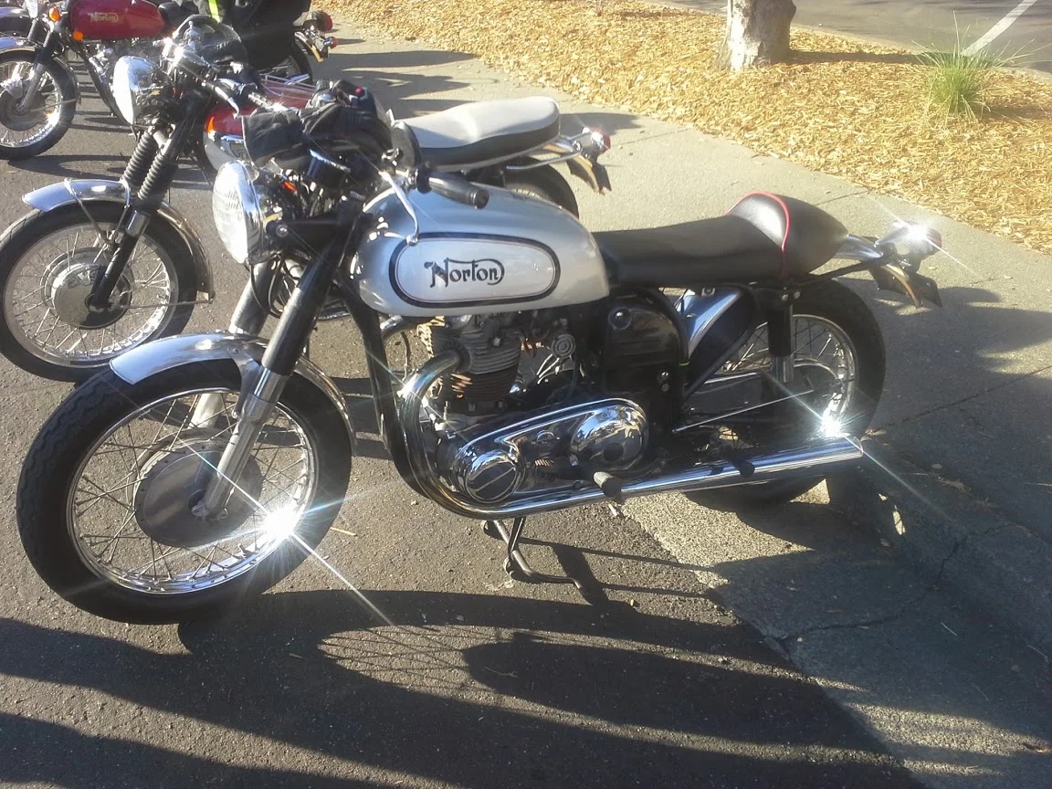 some photos from the BSAOCNC all British ride...