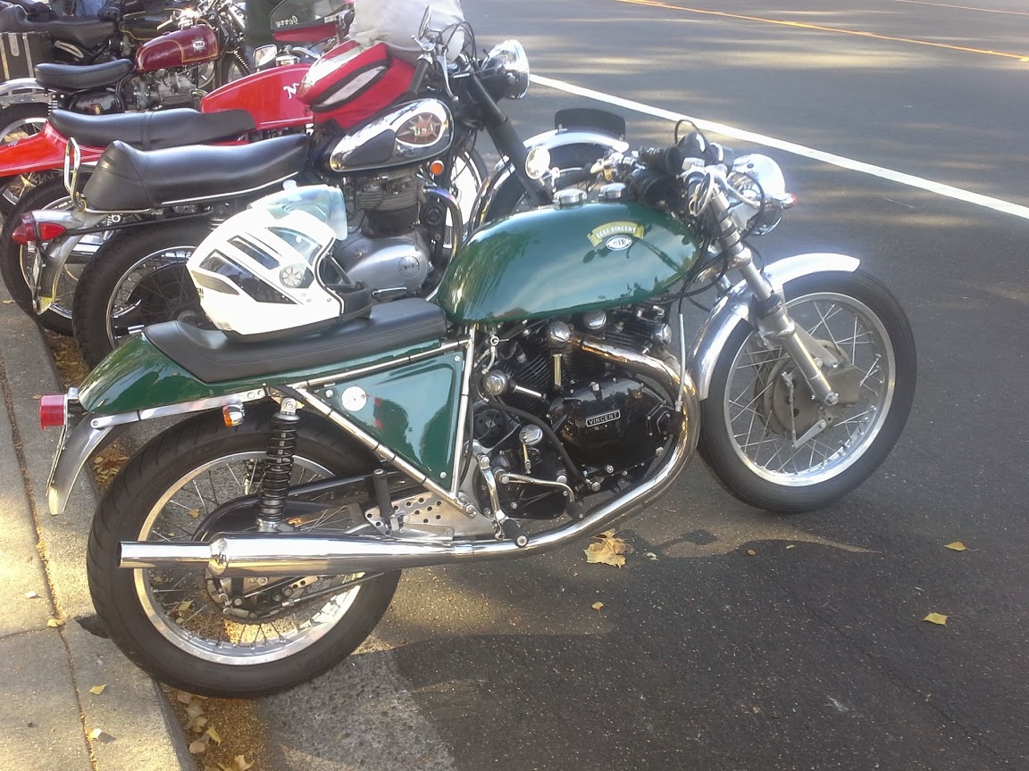 some photos from the BSAOCNC all British ride...