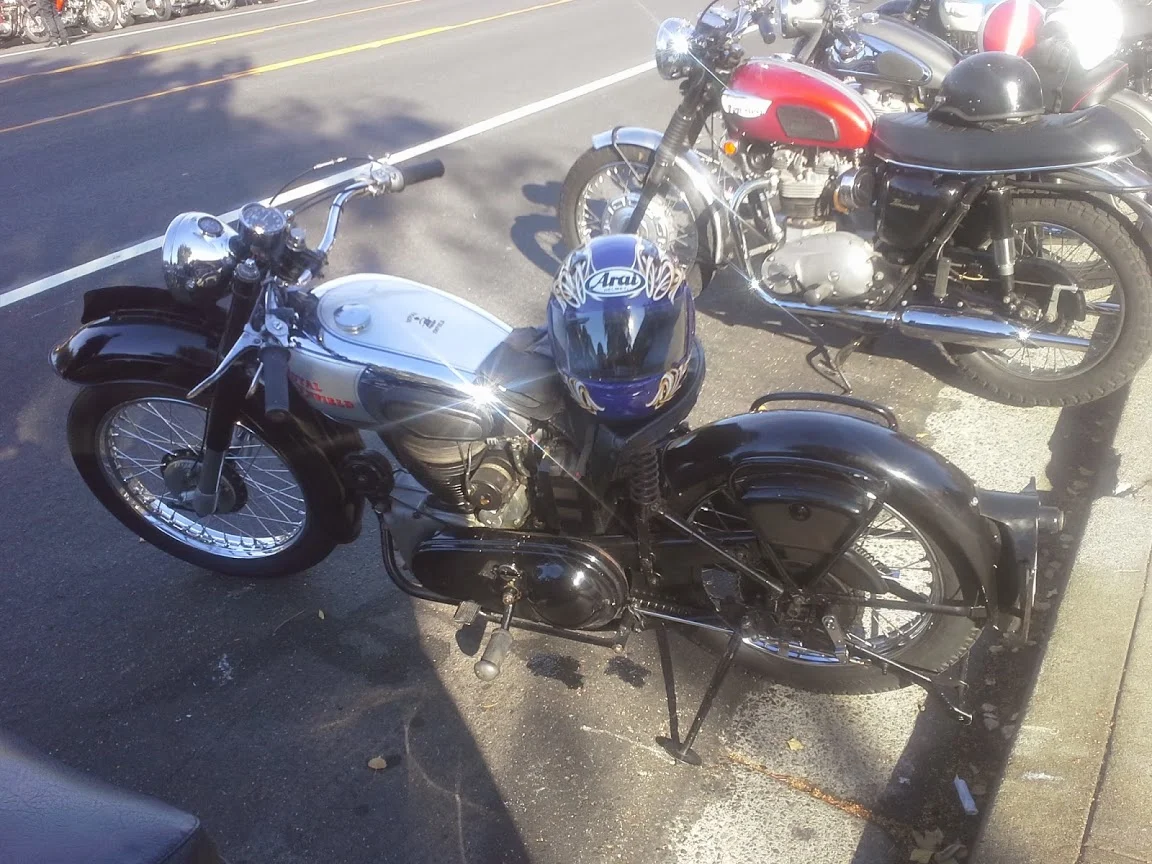 some photos from the BSAOCNC all British ride...