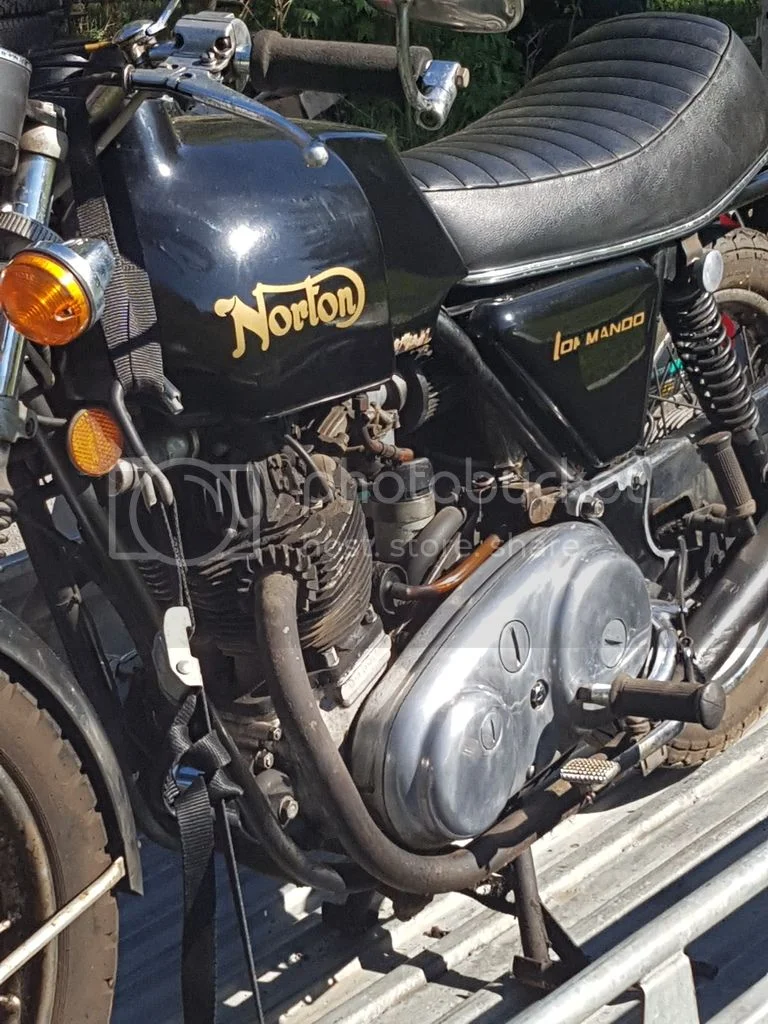 1972 NORTON COMMANDO rebirth....