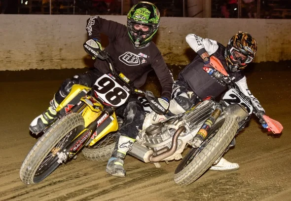 Dick Mann Lean angle