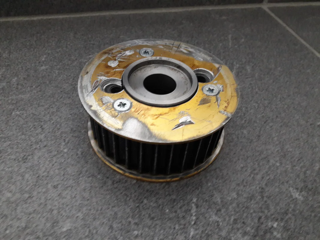 Alton starter with RGM belt drive Access Norton