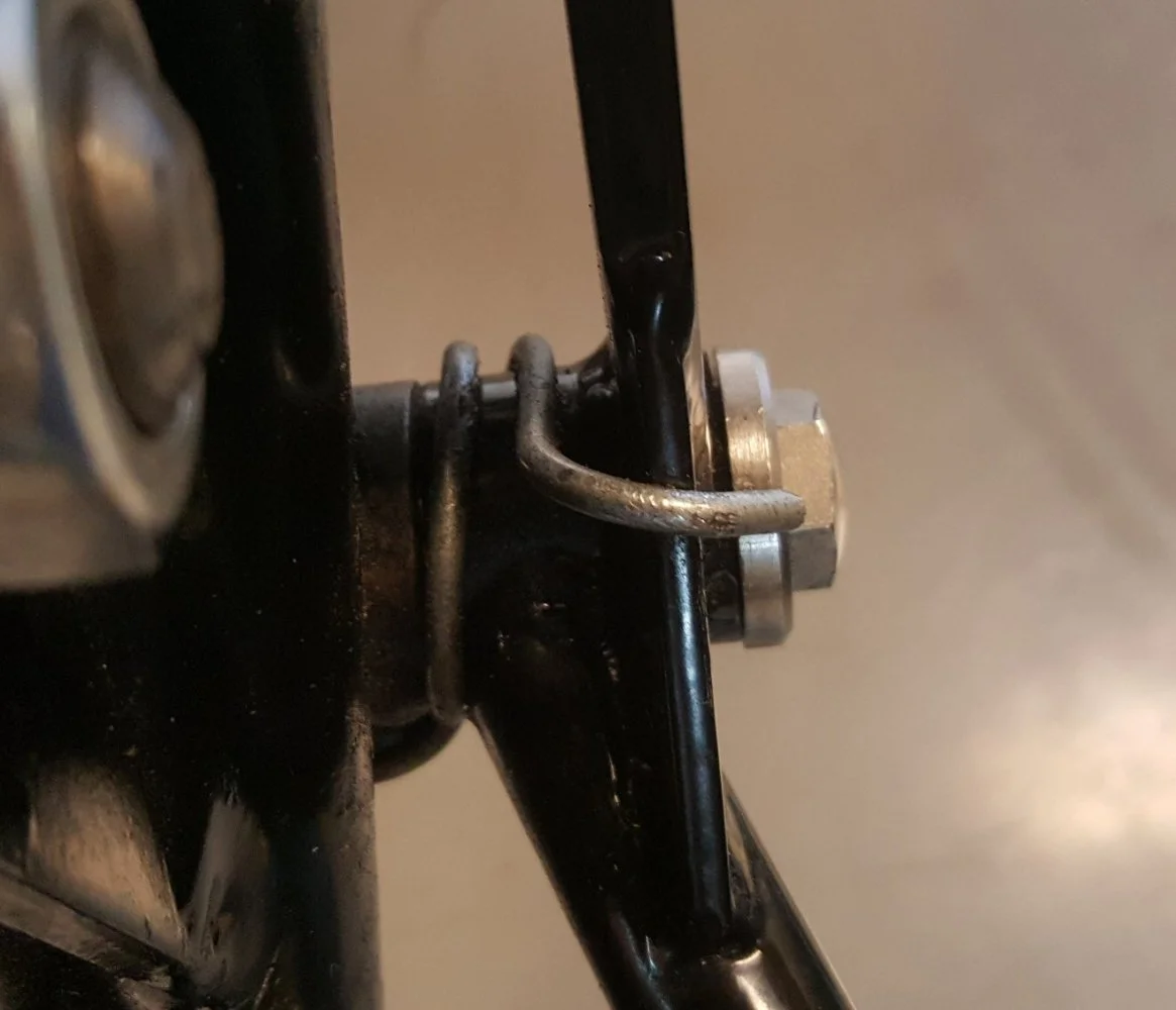 Norton P11 Rear-brake pedal 033162, new replacement