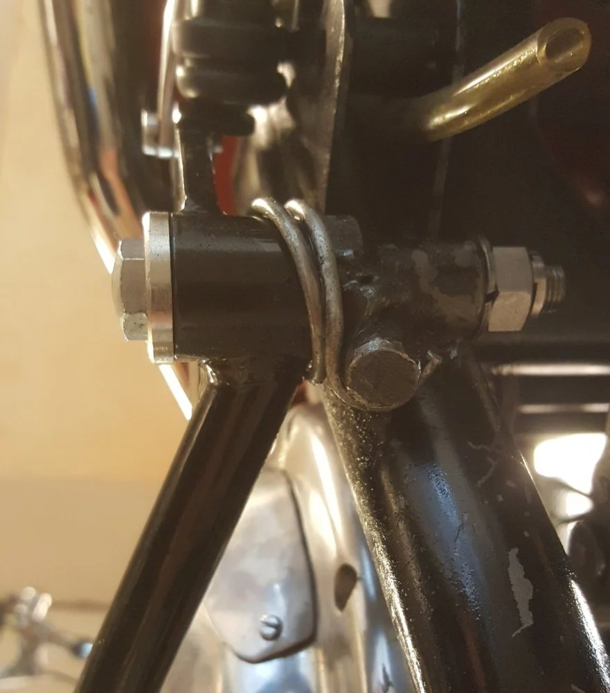 Norton P11 Rear-brake pedal 033162, new replacement