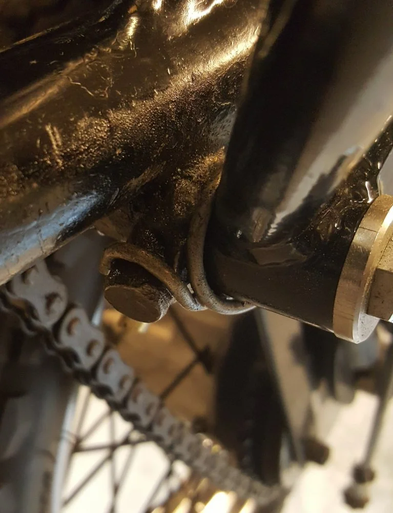 Norton P11 Rear-brake pedal 033162, new replacement