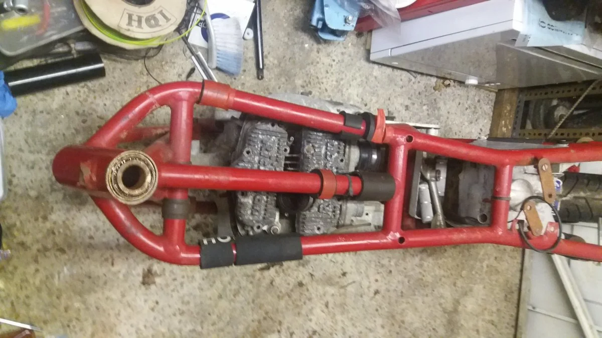 Goodwood members meeting Rickman 8 valve rebuild