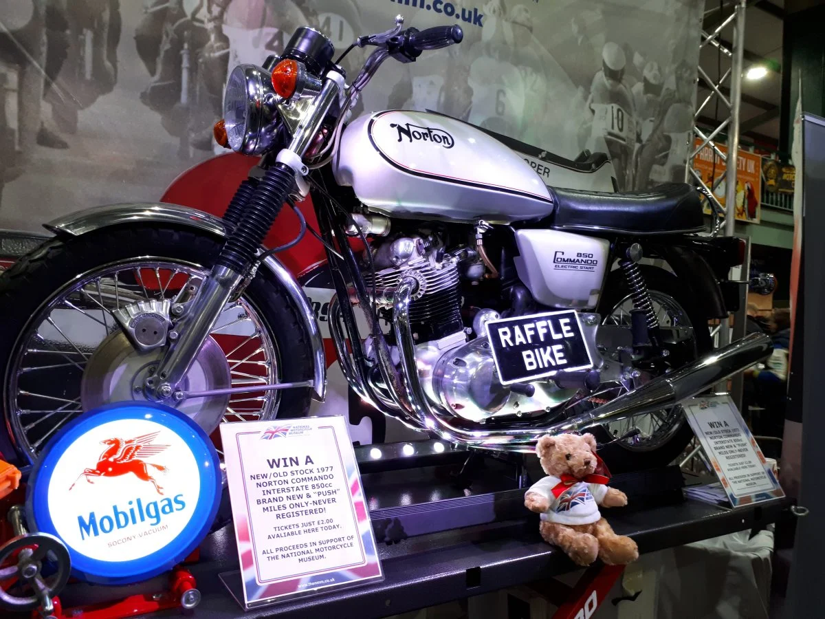 Belgium Nortons available for photo documentation