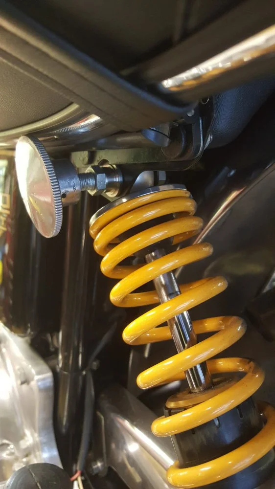 Interstate hinged seat original install